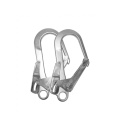 High quality durable using various d shape auto carabiner lock self locking hook